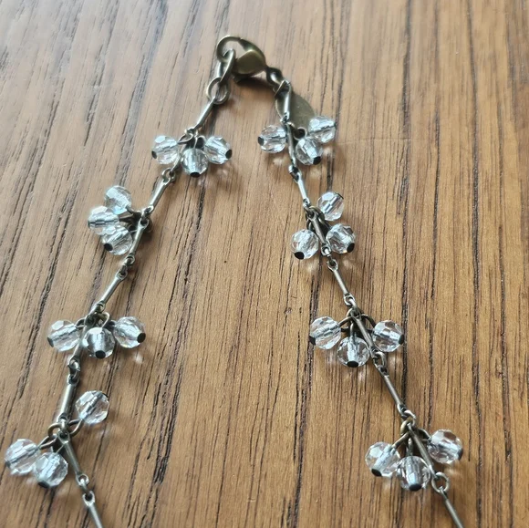 Kerri Linden Clear Swarovski Crystal Necklace Vintage! - Picture 3 of 5